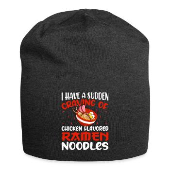I have a sudden desire for - Jersey Beanie - charcoal grey - Front