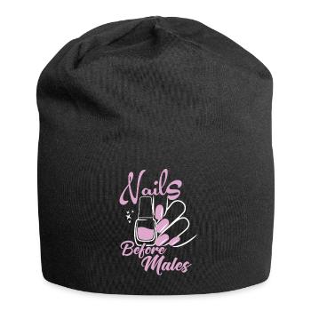 Les ongles avant les hommes Créateur d’ongles - Bonnet en jersey - noir - Devant