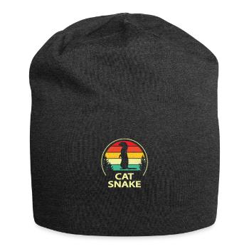 Frettchen - Jersey-Beanie - Anthrazit - Vorne