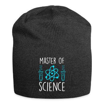 Engineer Master Degree Master of Science - Jersey Beanie - charcoal grey - Front