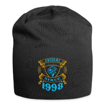 Awesome since 1998. Angel, Angler Geburtstag - Jersey-Beanie - Schwarz - Vorne