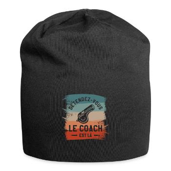 Détendez-Vous Le Coach Est Là Coaching - Bonnet en jersey - noir - Devant