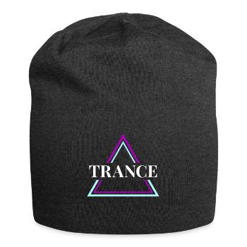 Trance House Party EDM Festival Goa Electro Rave - Bonnet en jersey - charbon - Devant