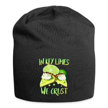Amateurs de gâteaux au citron vert et boulangers - Bonnet en jersey - noir - Devant