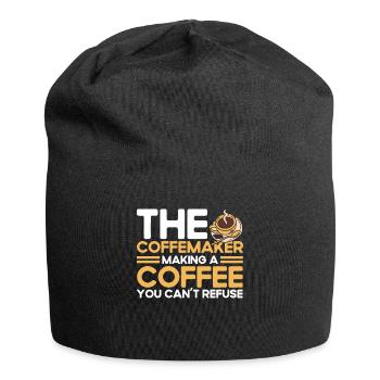 Barista Gift Idea Coffee Lover Coffee Brewing - Jersey Beanie - black - Front