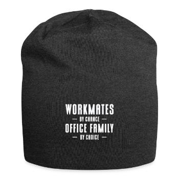 Arbeitskollege Büro Familie Freunde - Jersey-Beanie - Anthrazit - Vorne