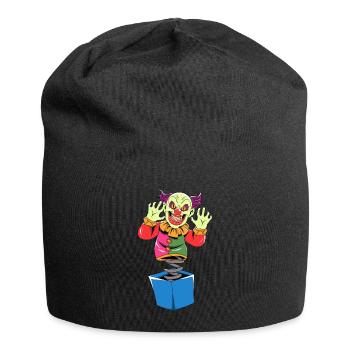 Costume de Carnaval Clown de la boîte Carnaval - Bonnet en jersey - noir - Devant