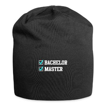 Completed Bachelor's Degree Master's Degree - Jersey Beanie - black - Front