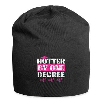 A hot Bachelor's degree Master's degree - Jersey Beanie - black - Front