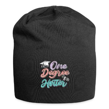 Ein Abschluss heißer Bachelor Master Abschluss - Jersey-Beanie - Schwarz - Vorne