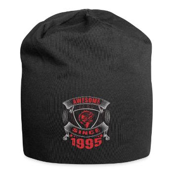 Awesome since 1995. Angel, Angler's Birthday - Jersey Beanie - black - Front