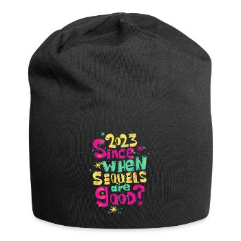 Since 2023 When Sequels Are Good - Jersey Beanie - black - Front
