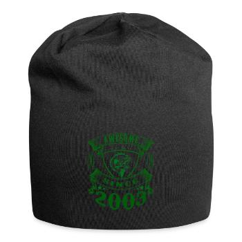 Awesome since 2003. Angel, Angler Geburtstag - Jersey-Beanie - Schwarz - Vorne
