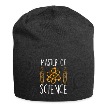 Engineer Master Degree Master of Science - Jersey Beanie - charcoal grey - Front
