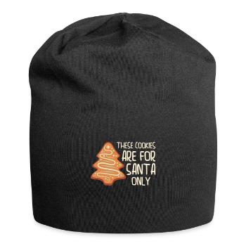 Christmas Cookies Holiday Baking Foodie Dessert - Jersey Beanie - black - Front