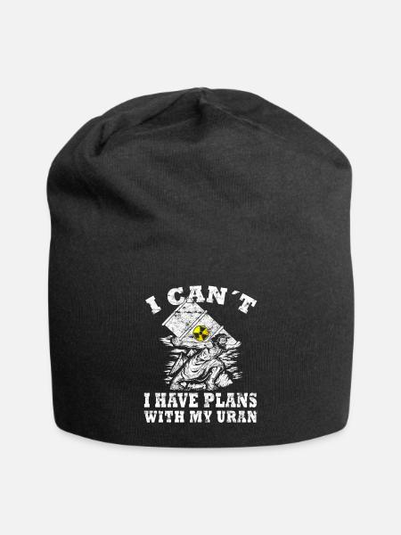 Kernkraft - Stolzer Nuklearingenieur - Jersey-Beanie - Schwarz