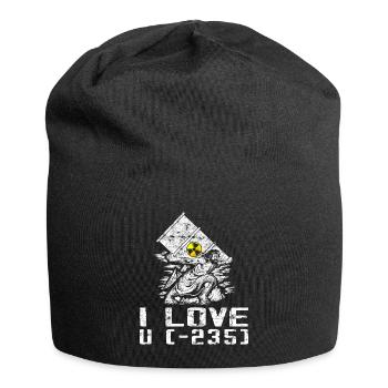 Kernkraft - Stolzer Nuklearingenieur - Jersey-Beanie - Schwarz - Vorne