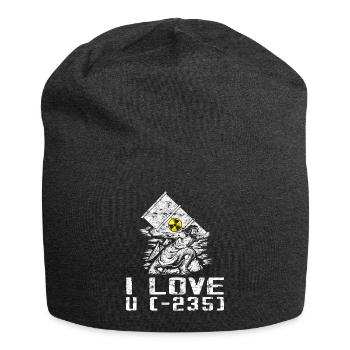 Kernkraft - Stolzer Nuklearingenieur - Jersey-Beanie - Anthrazit - Vorne