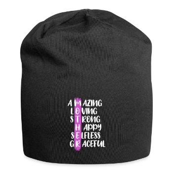 Mother Shirt Geschenk Muttertag - Jersey-Beanie - Schwarz - Vorne