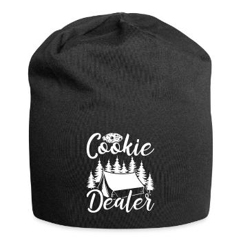 Girl Scout Leader Cookie Dealer Scouting Boy Scout - Jersey Beanie - black - Front