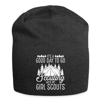 Club Scouting Its a good day to go Scout LeaderClu - Jersey-Beanie - Anthrazit - Vorne