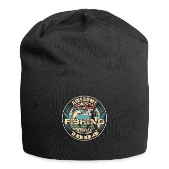 Awesome since 1994. Angel, Angler's birthday - Jersey Beanie - black - Front
