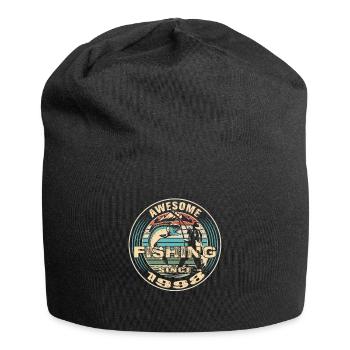 Awesome since 1998. Angel, Angler Geburtstag - Jersey-Beanie - Schwarz - Vorne