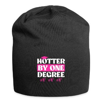 A hot Bachelor's degree Master's degree - Jersey Beanie - black - Front