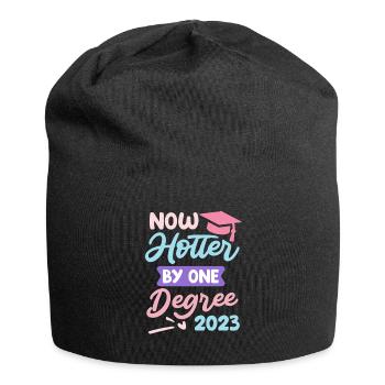 A Degree Hot 2023 Master's Degree - Jersey Beanie - black - Front