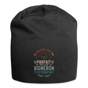 Je Suis Peut-Être Pas Parfait Mais Je Suis - Bonnet en jersey - noir - Devant