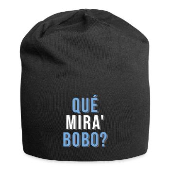 que mira bobo Argentine - Bonnet en jersey - noir - Devant