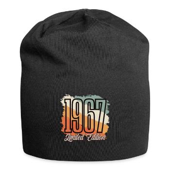 1967 Year of birth Birthday Year of construction Vintage Retro - Jersey Beanie - black - Front