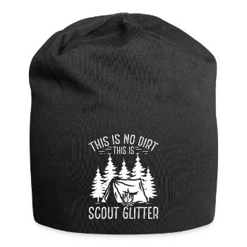 Boy Scout Leader Club Scouting Team Girl Scouts - Jersey Beanie - black - Front