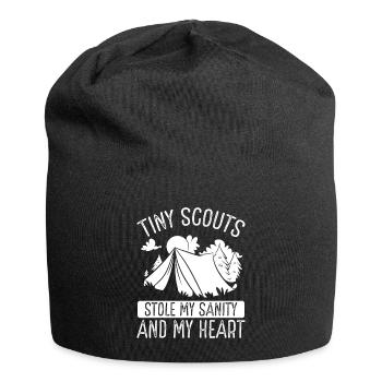 Boy Scout Leader Tiny Scouts stoly my Sanity - Jersey Beanie - black - Front