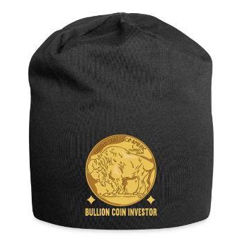 Coin Collector Numismatics Rare Coins Coin Lover - Jersey Beanie - black - Front