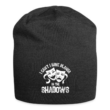 I cant have a plansa in the shadows Design - Jersey Beanie - charcoal grey - Front