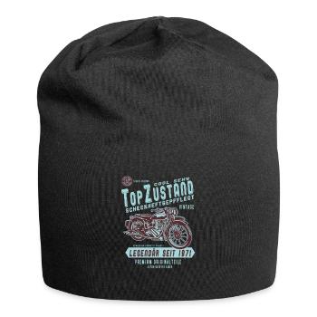 1971 Biker Top Zustand, Legendär, Legende, Bike, - Jersey-Beanie - Schwarz - Vorne