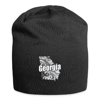 Georgia USA America State - Jersey Beanie - black - Front