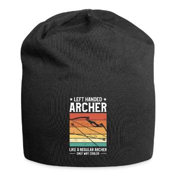 I Don't Go Anywhere Without My Bipod Coyote - Jersey Beanie - black - Front