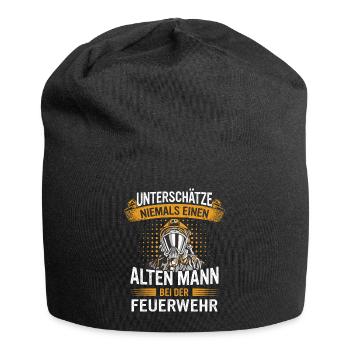 Feuerwehr Freiwillige Feuerwehr - Jersey-Beanie - Schwarz - Vorne