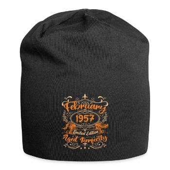 February 1957 | Aged Perfectly - Bonnet en jersey - noir - Devant