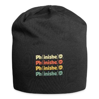Phinished Finished Doctor Promotion Doctorat - Bonnet en jersey - noir - Devant
