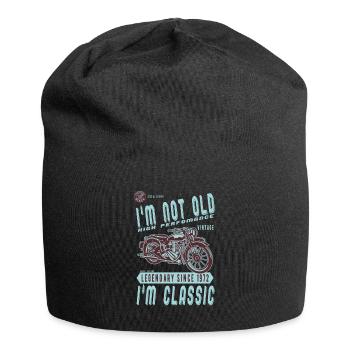 I'm Not Old I'm Classic. Biker Geburtstag 1972 - Jersey-Beanie - Schwarz - Vorne