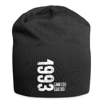 30 ans né en 1993 rétro 30e anniversaire - Bonnet en jersey - noir - Devant