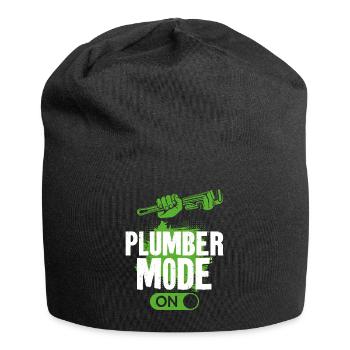 Plombier Plombier Plombier Vintage Plombier - Bonnet en jersey - noir - Devant