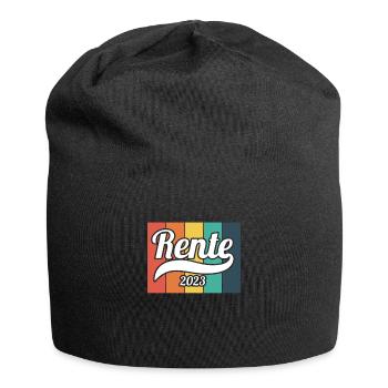 Rentner 2023 Rentnerin 2023 Rente 2023 - Jersey-Beanie - Schwarz - Vorne
