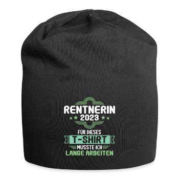 Pension Retirement Farewell Pensioner 2023 - Jersey Beanie - black - Front