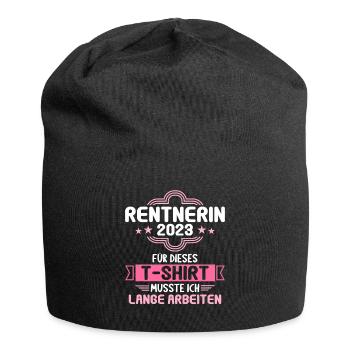 Pension Retirement Farewell Pensioner 2023 - Jersey Beanie - black - Front