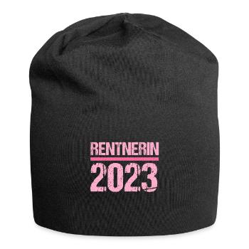Pension 2023 Retraite Adieu pensionné 2023 - Bonnet en jersey - noir - Devant