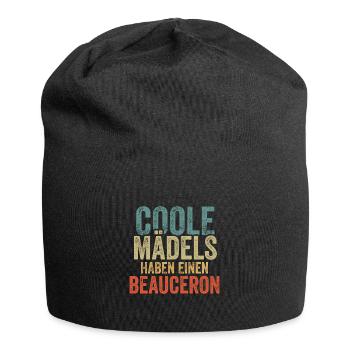 Beauceron - Jersey-Beanie - Schwarz - Vorne